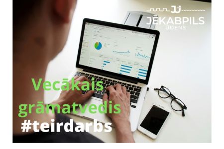 SIA “Jēkabpils ūdens” aicina darbā uz nenoteiktu laiku vecāko grāmatvedi