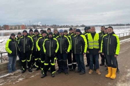 Plūdu darbos strādājām ar ciešu pleca sajūtu