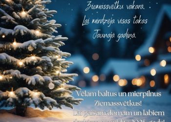 Gaišus un mierpilnus svētkus!