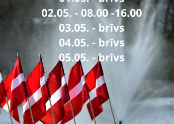 SIA JĒKABPILS ŪDENS DARBA LAIKS SVĒTKOS