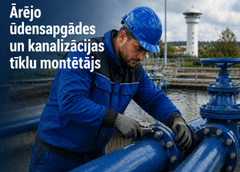 Aicinam darbā ārējo ūdensapgādes un kanalizācijas tīklu montētāju